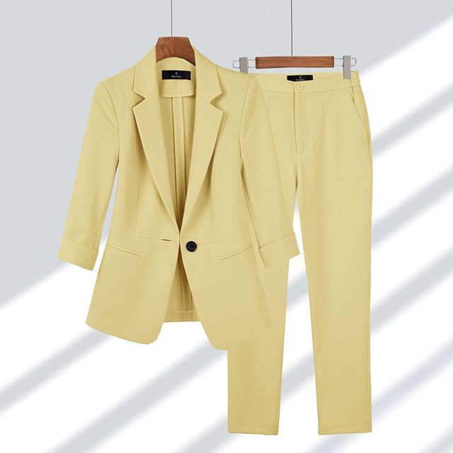 Chloé™ | Blazer- og buksesett